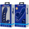 Pretty Love - Altaf Anneau Vibrateur Avec Gaine En Silicone Bleu